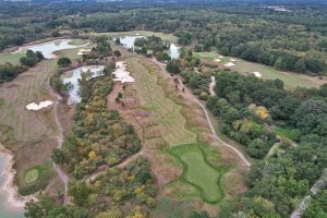 Les Bordes (Old) 15th Reverse Aerial